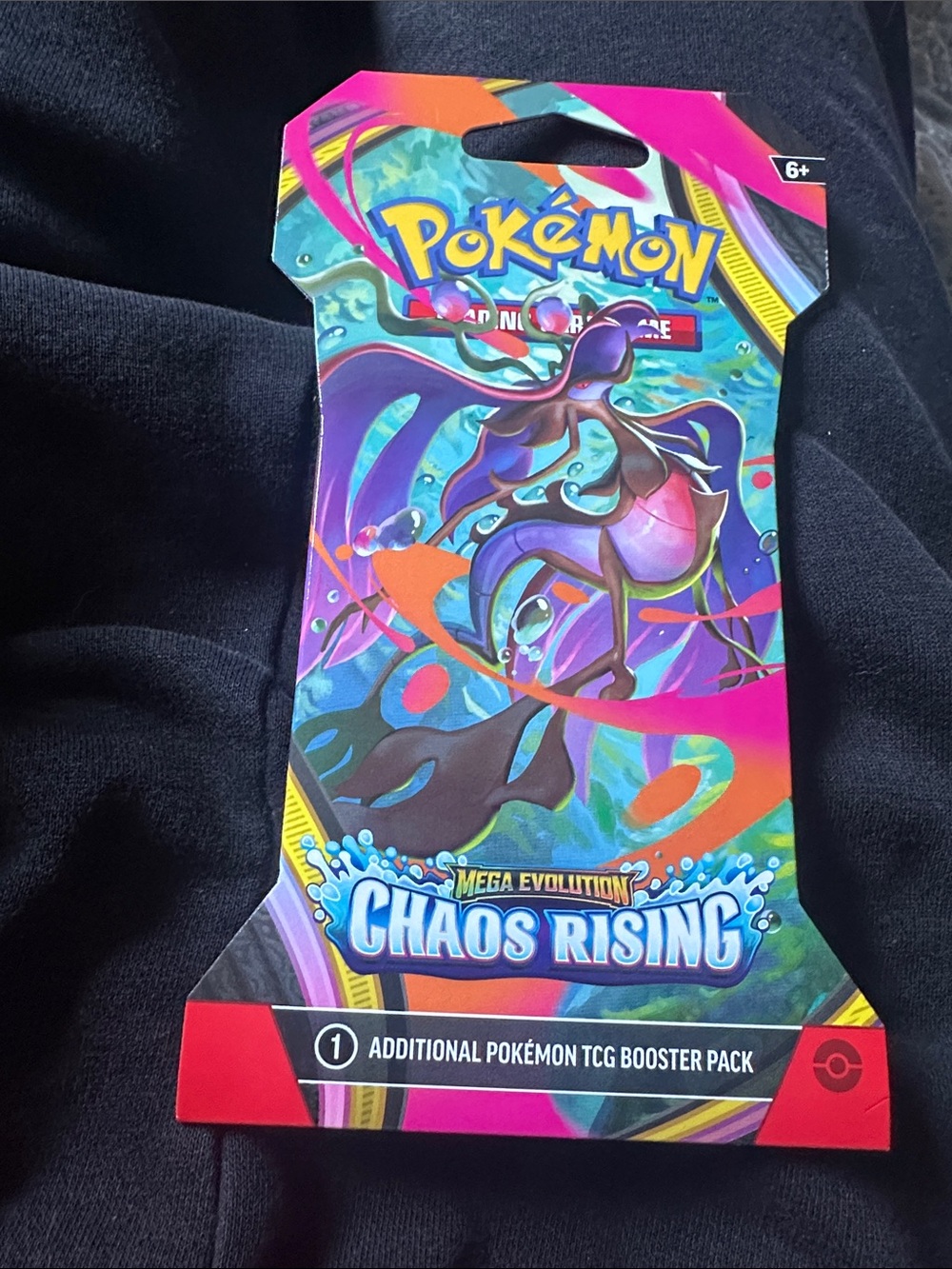 Pokémon TCG Chaos Rising Booster Pack - Vibrant Multicolor Art